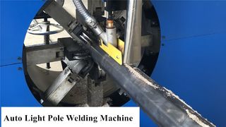 Sokak lambası direği kaynak makinesi piramit kutup ve sekizgen kutup kaynak makinesi kutup kaynak makinesi